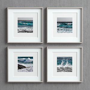 3D picture frames set