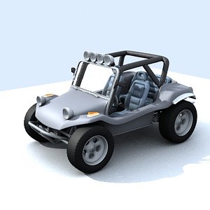 manx buggy 3d model