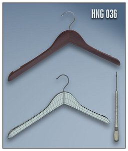 3ds max clothes hanger