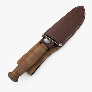 Sheath Knife - 8K PBR Textures