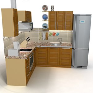 kitchen furniture 3d model