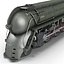 NYC Dreyfuss Hudson Steam Locomotive 3D Model