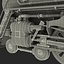 NYC Dreyfuss Hudson Steam Locomotive 3D Model