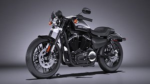 harley davidson roadster 3d model