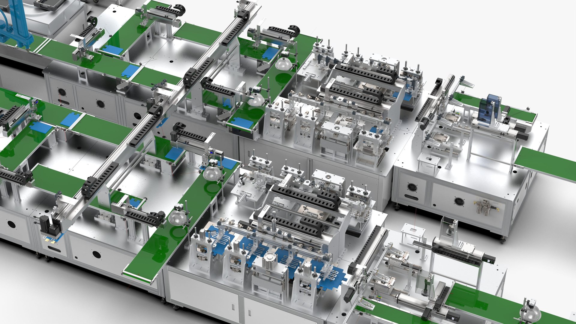 Automatic Soft Pack Battery Production Line 3D Model - TurboSquid 2239616