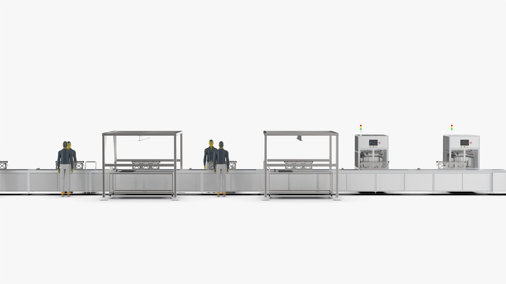 Automatic Soft Pack Battery Production Line 3D Model - TurboSquid 2239616
