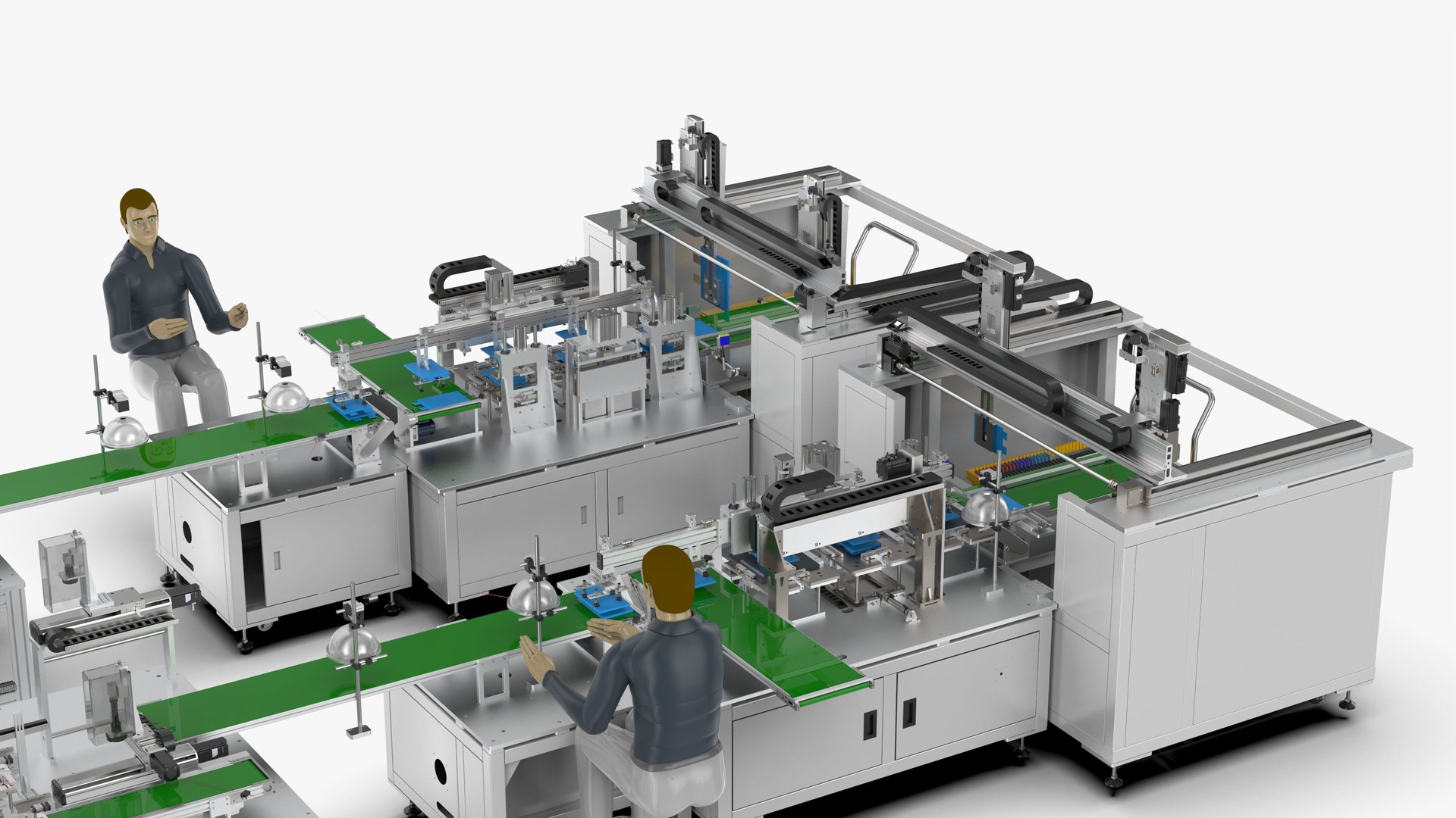 Automatic Soft Pack Battery Production Line 3D Model - TurboSquid 2239616