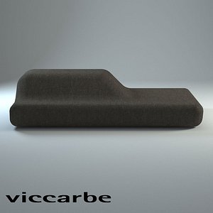 3d bench furniture model