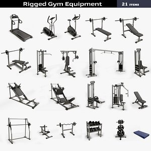Rigged Gym Equipment
