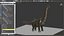 Brachiosaurus - Rigged and Animated 3D model