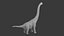 Brachiosaurus - Rigged and Animated 3D model