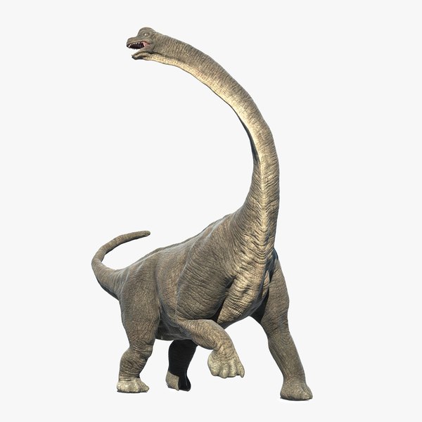 Brachiosaurus - Rigged and Animated 3D model