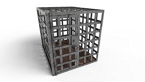 Prisoner cage 3D model