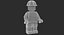 lego construction workers 3D model