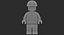 lego construction workers 3D model