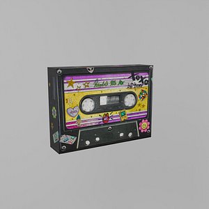 3D Tape Recorder model