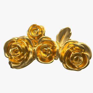 3D Plaster Decorative Bow DS403