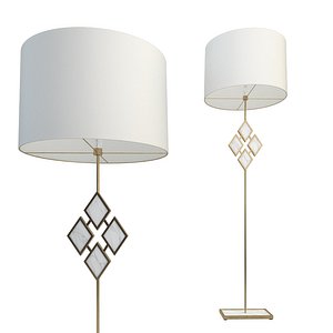 robert abbey edward floor lamp 3D model