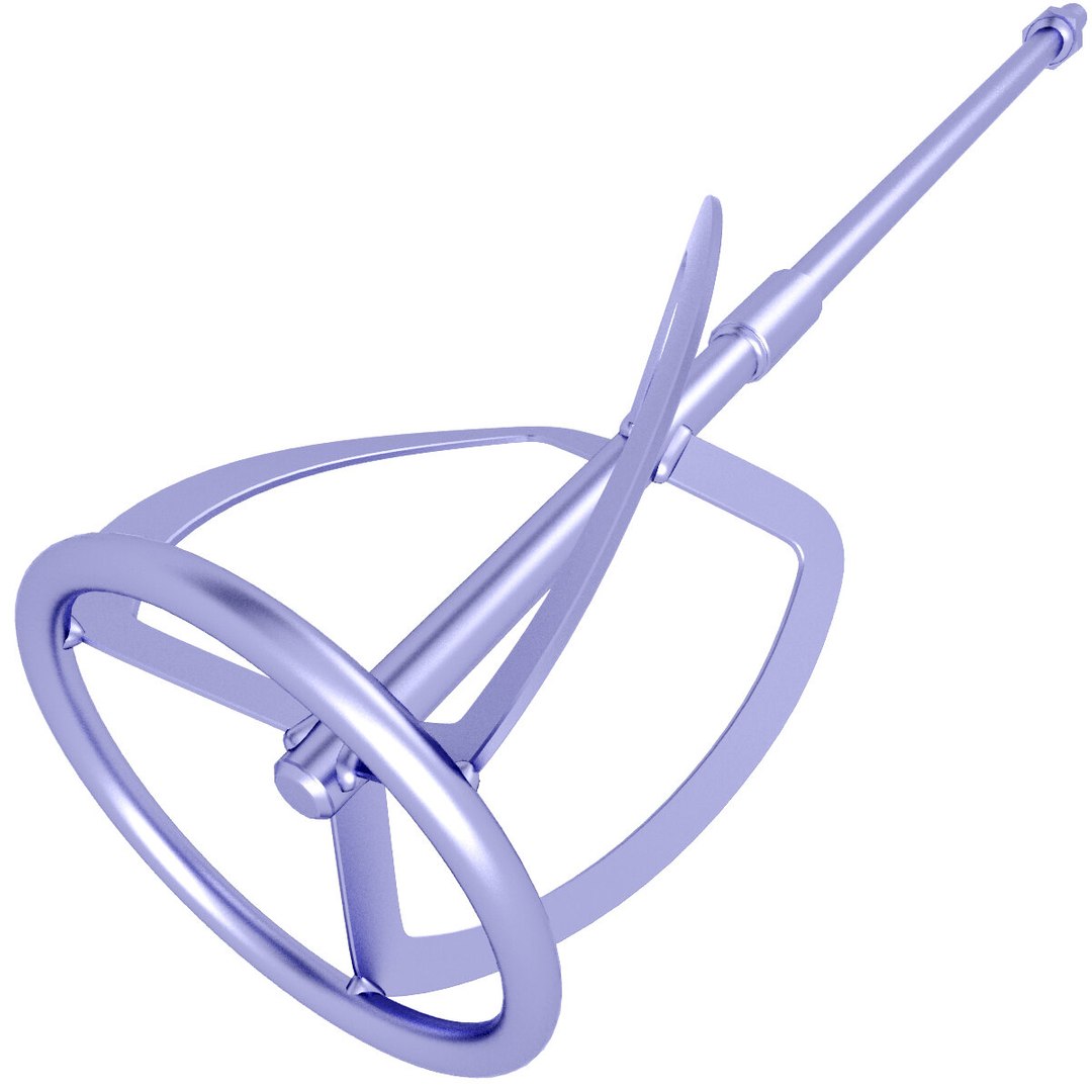 Cement Mixing Paddle 3D Model Model TurboSquid 1784843