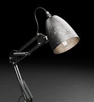 Lampada da scrivania industriale -  realistico