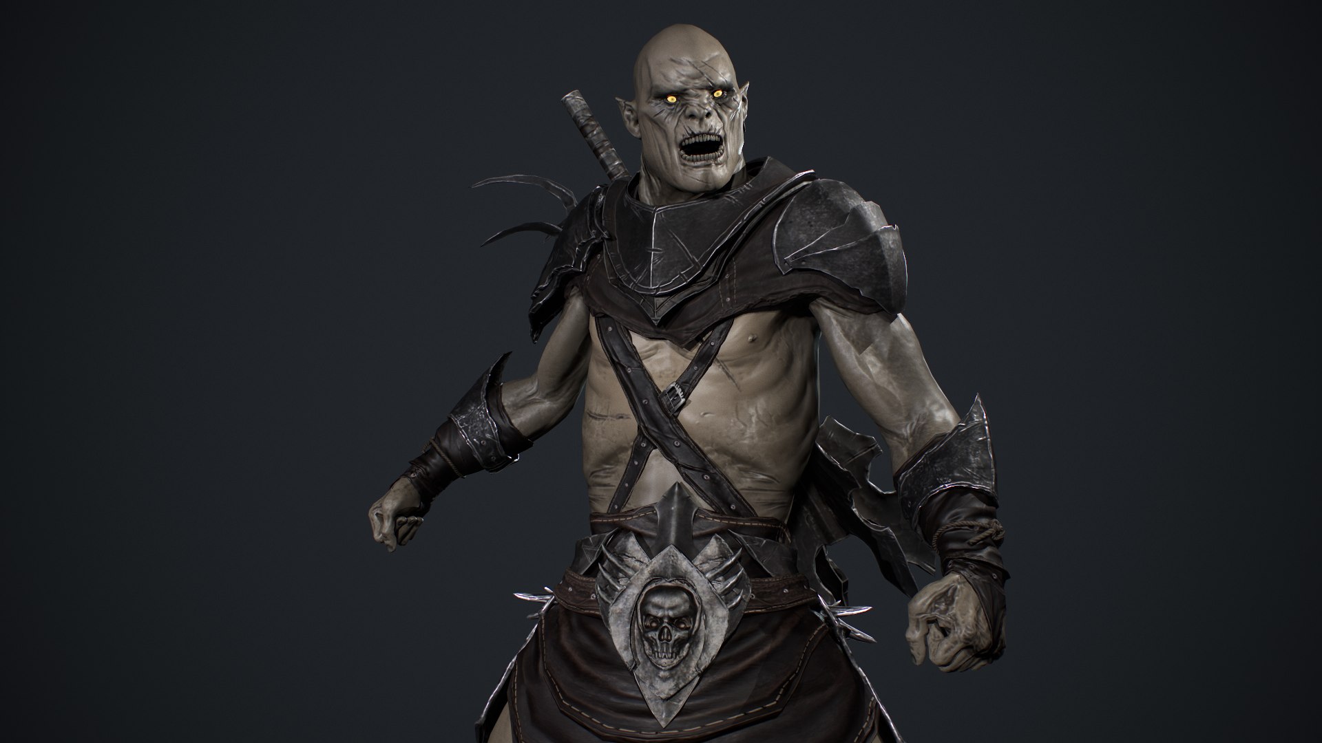 Orc 3D https://p.turbosquid.com/ts-thumb/JC/8pZnxL/gC/tbrender021/png/1713440543/1920x1080/fit_q87/5c6f66e36d543e7b0c5db2e32bcf9015307b13c2/tbrender021.jpg