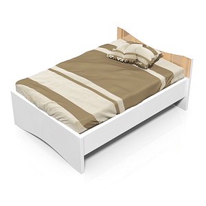 3d model tatoo bed 140x200