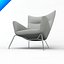 Hans Wegner Ch445 Lounge Chair