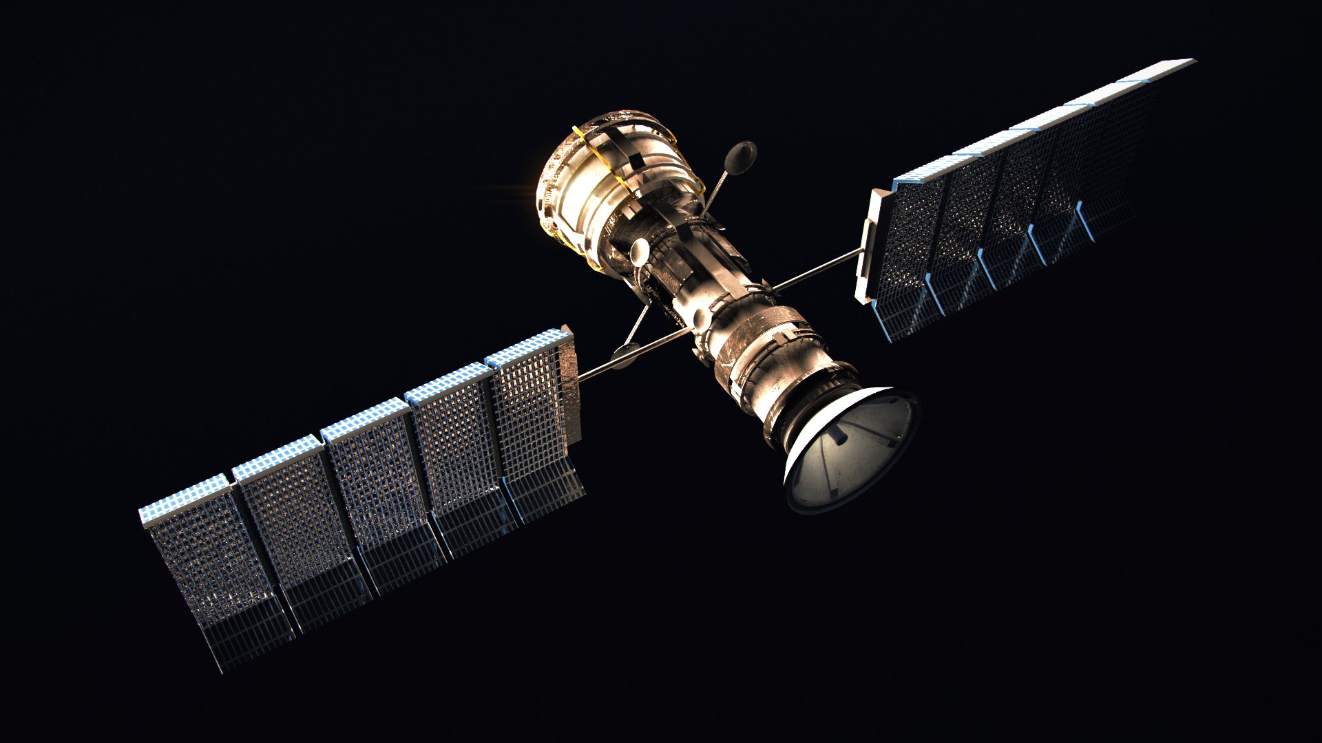 Generic Satellite Model - TurboSquid 1645087