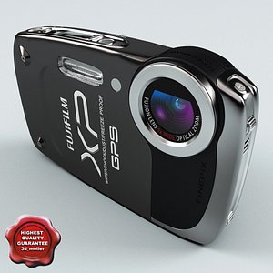 fujifilm finepix xp30 black 3d 3ds