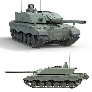 3D Challenger 3 Main battle tank
