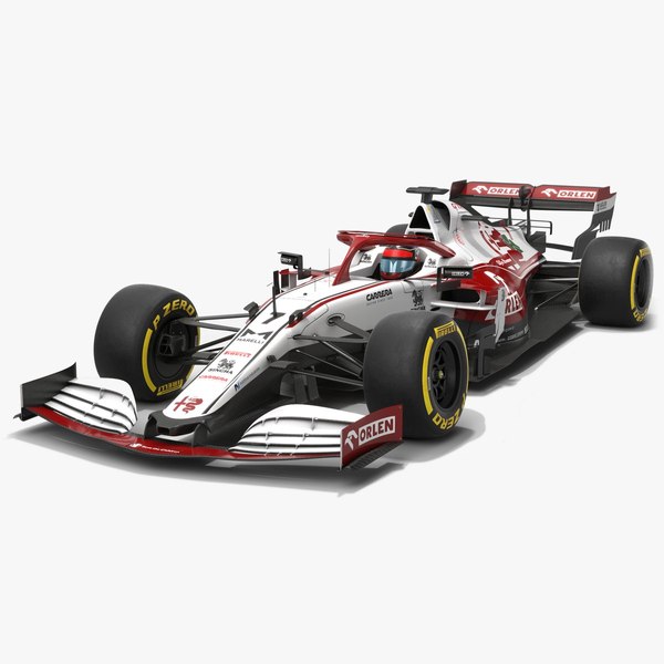 Alfa Romeo Racing F1 2021 C41 Formula 1 Race car 3D