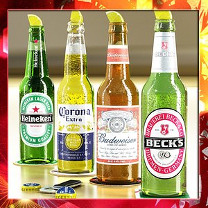 4 Beers Collection and Bottle opener