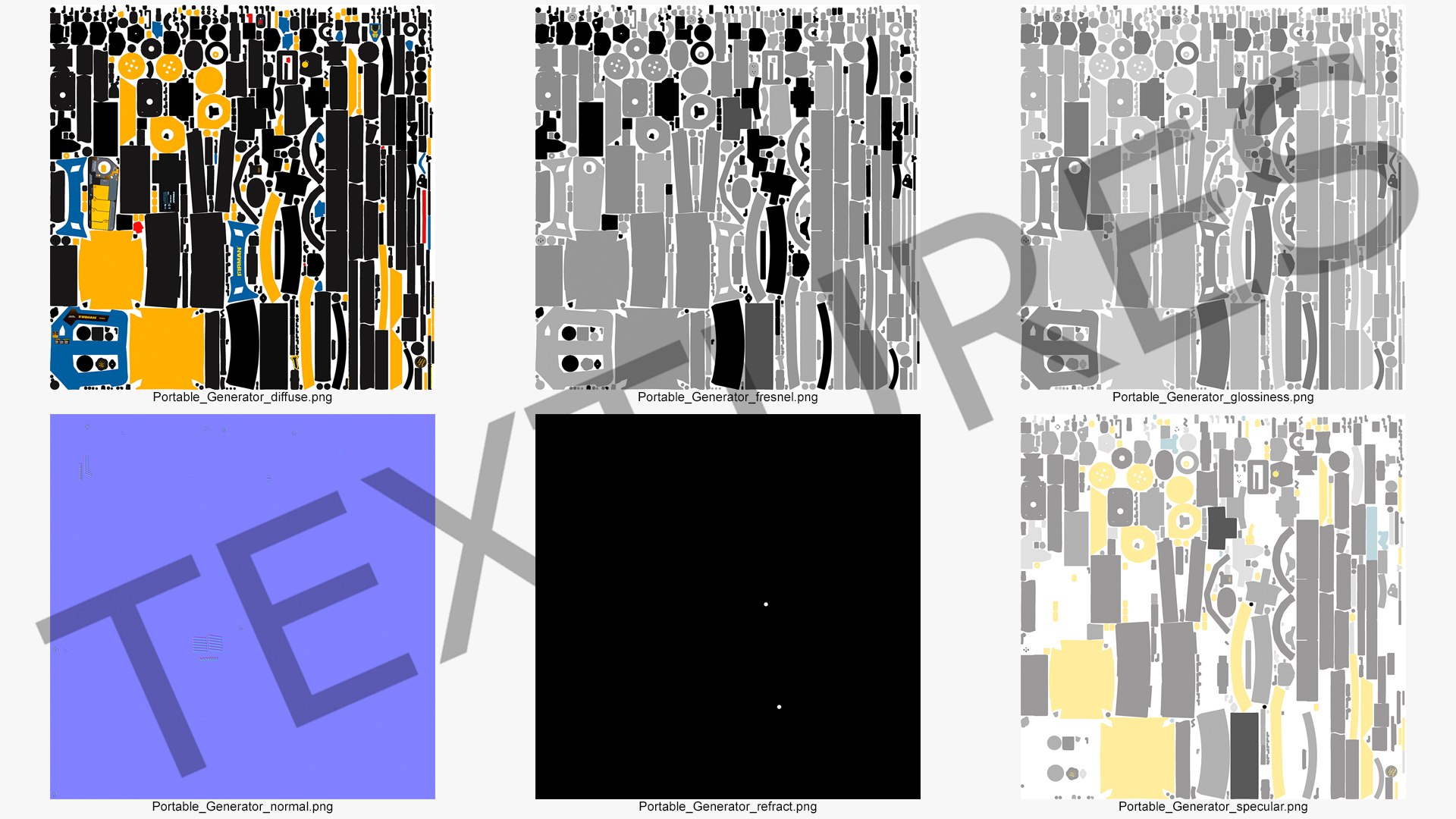 FIRMAN T07571 Tri Fuel Generator model https://p.turbosquid.com/ts-thumb/JC/dKpQhv/9j/firmant07571trifuelgeneratormb3dmodel023/jpg/1622215452/1920x1080/fit_q87/0cd9a043f32242306dd1f2f3210e531f17db2acd/firmant07571trifuelgeneratormb3dmodel023.jpg