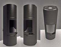 3D Model of Austro Flamm Tower Xtra