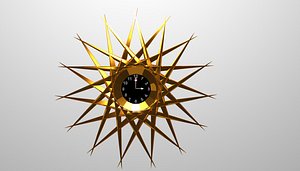 3d model wall clock