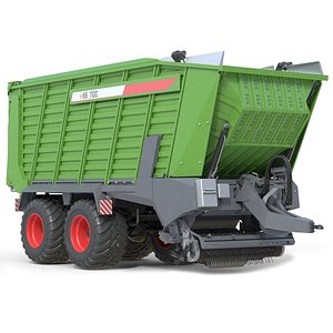 3D Fendt Tigo Trailer