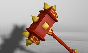 sulfuras hand 3d obj