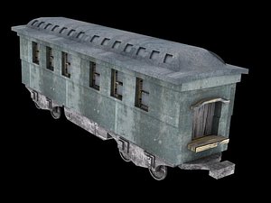 3d passager train