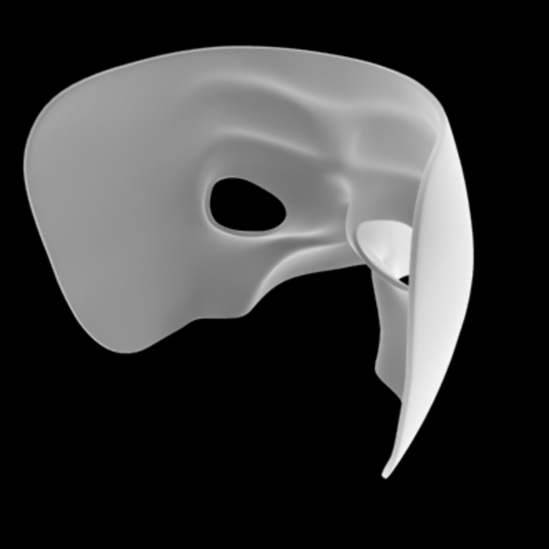 3d model venetian mask