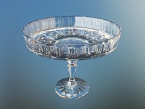 3D Crystal Bowl