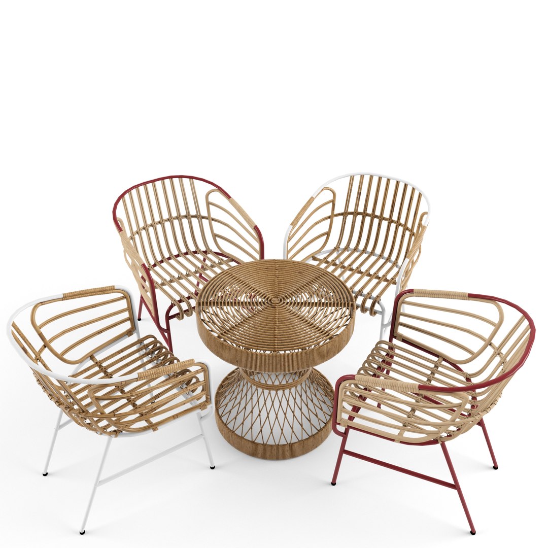Raphia rattan nature 3D model - TurboSquid 1604861