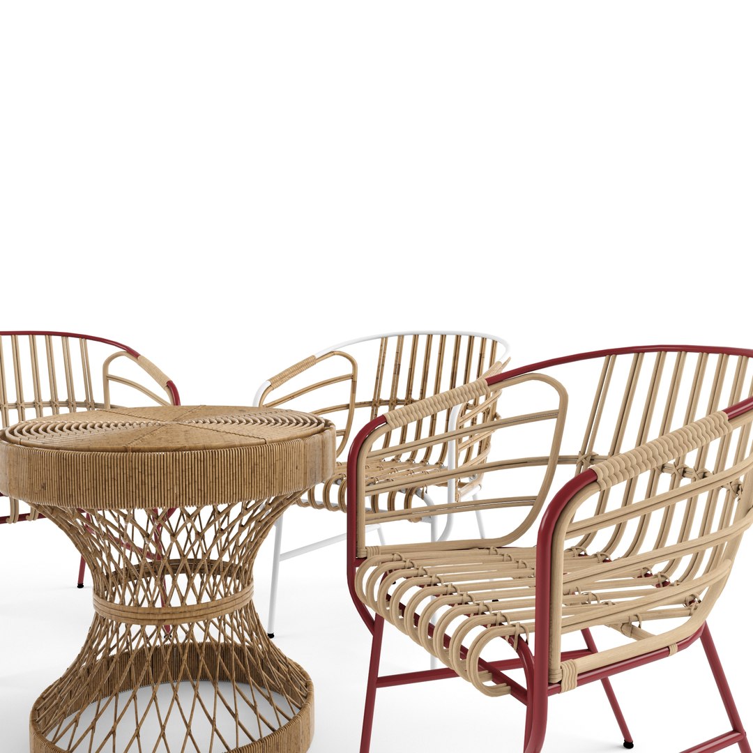 Raphia rattan nature 3D model - TurboSquid 1604861