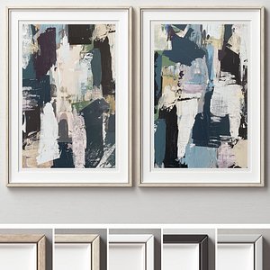 3D Picture Frames Set-350 - TurboSquid 1939295