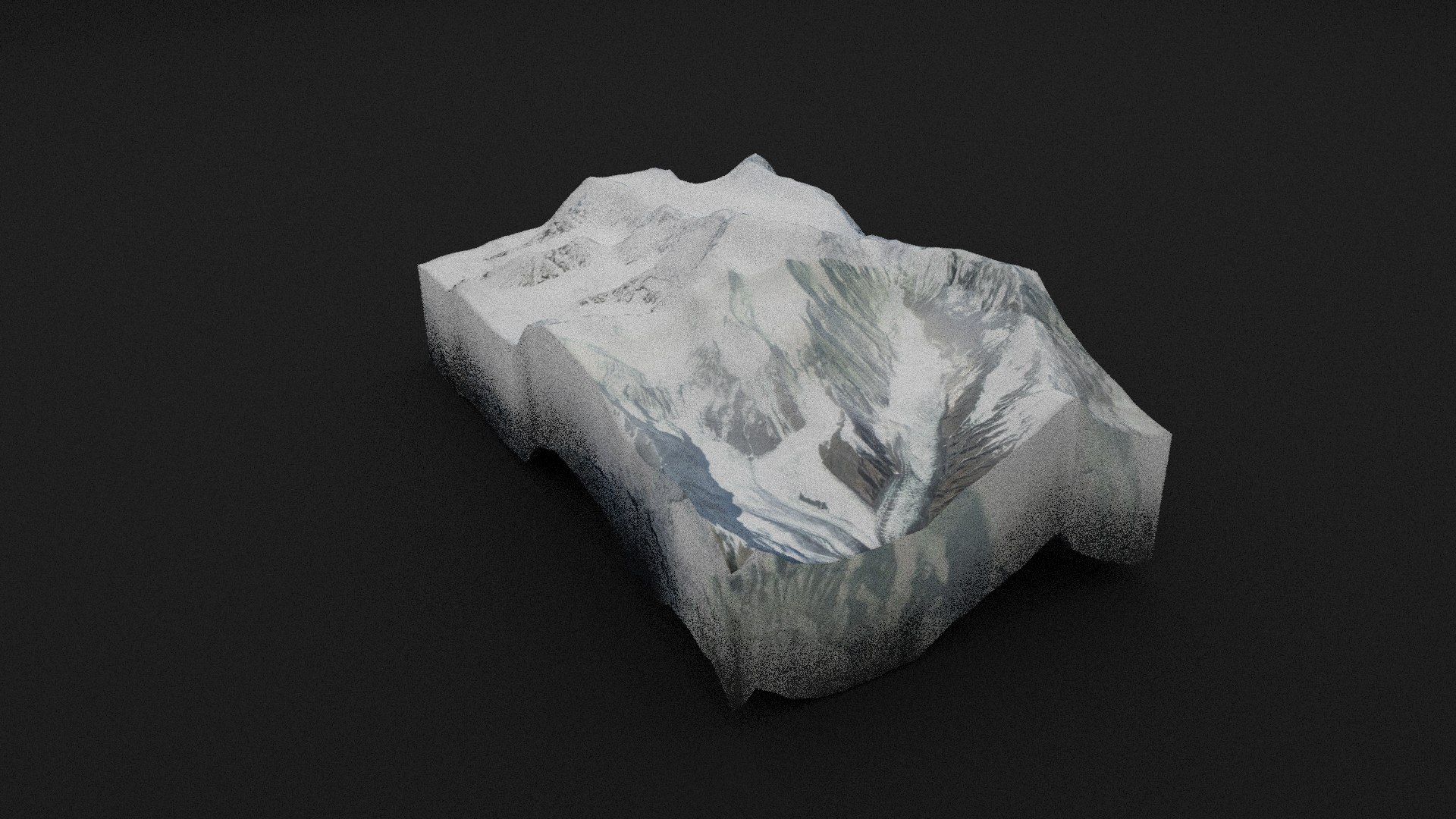 Ismoil Somoni Peak 3D Model - TurboSquid 2076839