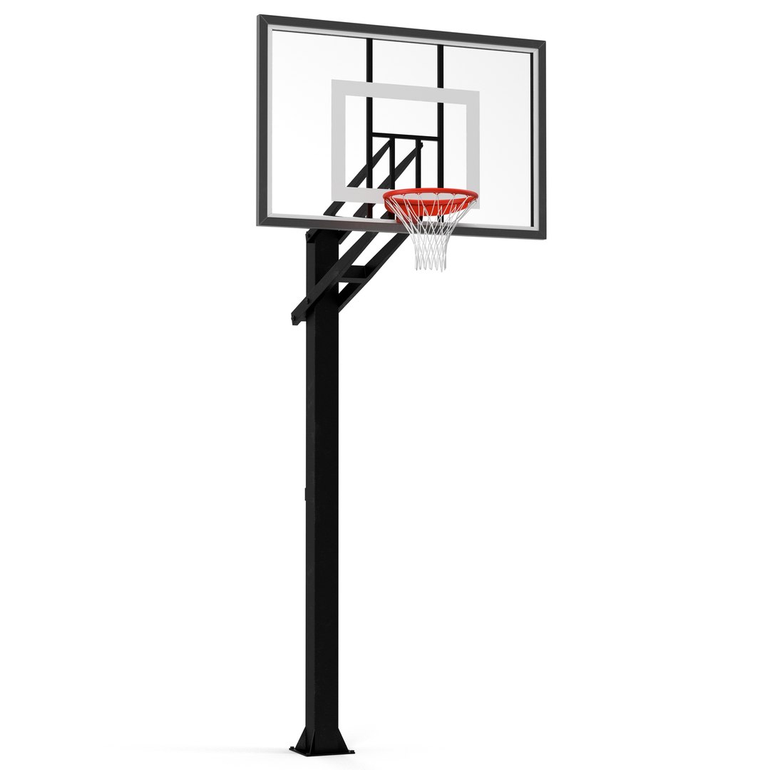 Basketball Hoop 4 3D Model preview