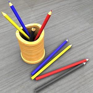 maya pencil holder