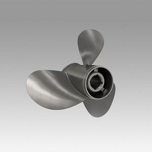 3D propeller prop model