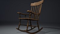 Wooden Rocking Chair