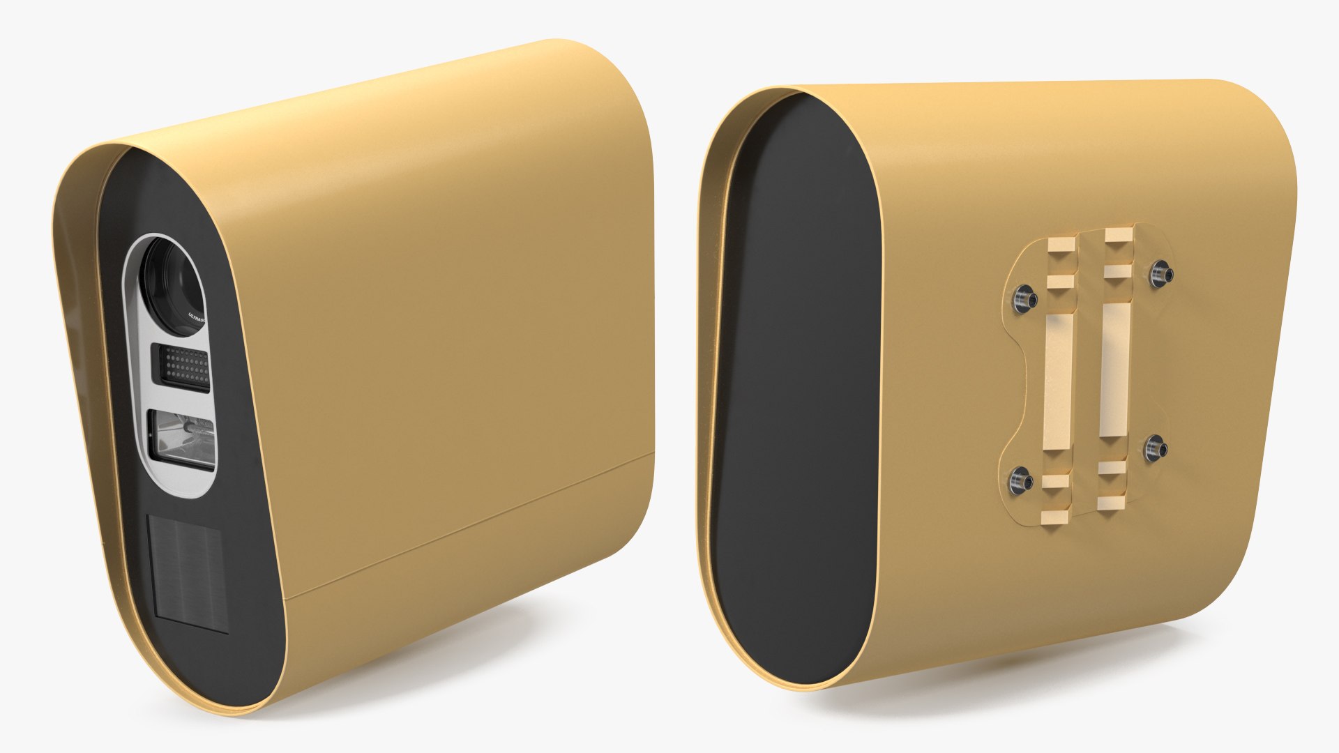 Combined Speed and Red Light Camera 3D model preview