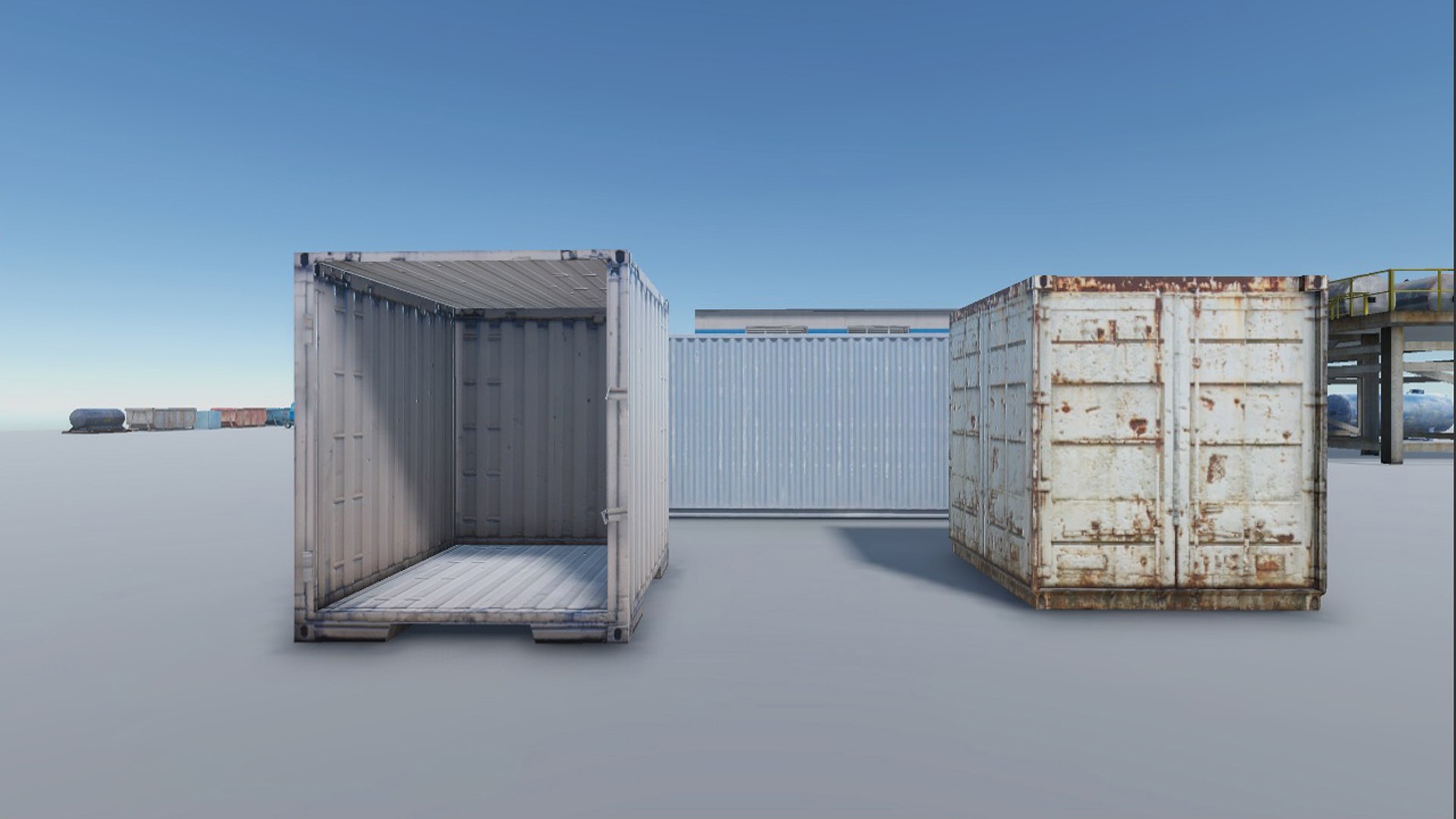 3D Industrial Objects And Warehouse - TurboSquid 2203838